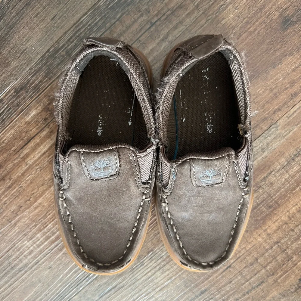 Timberland Kids Brown Slip-On Shoes